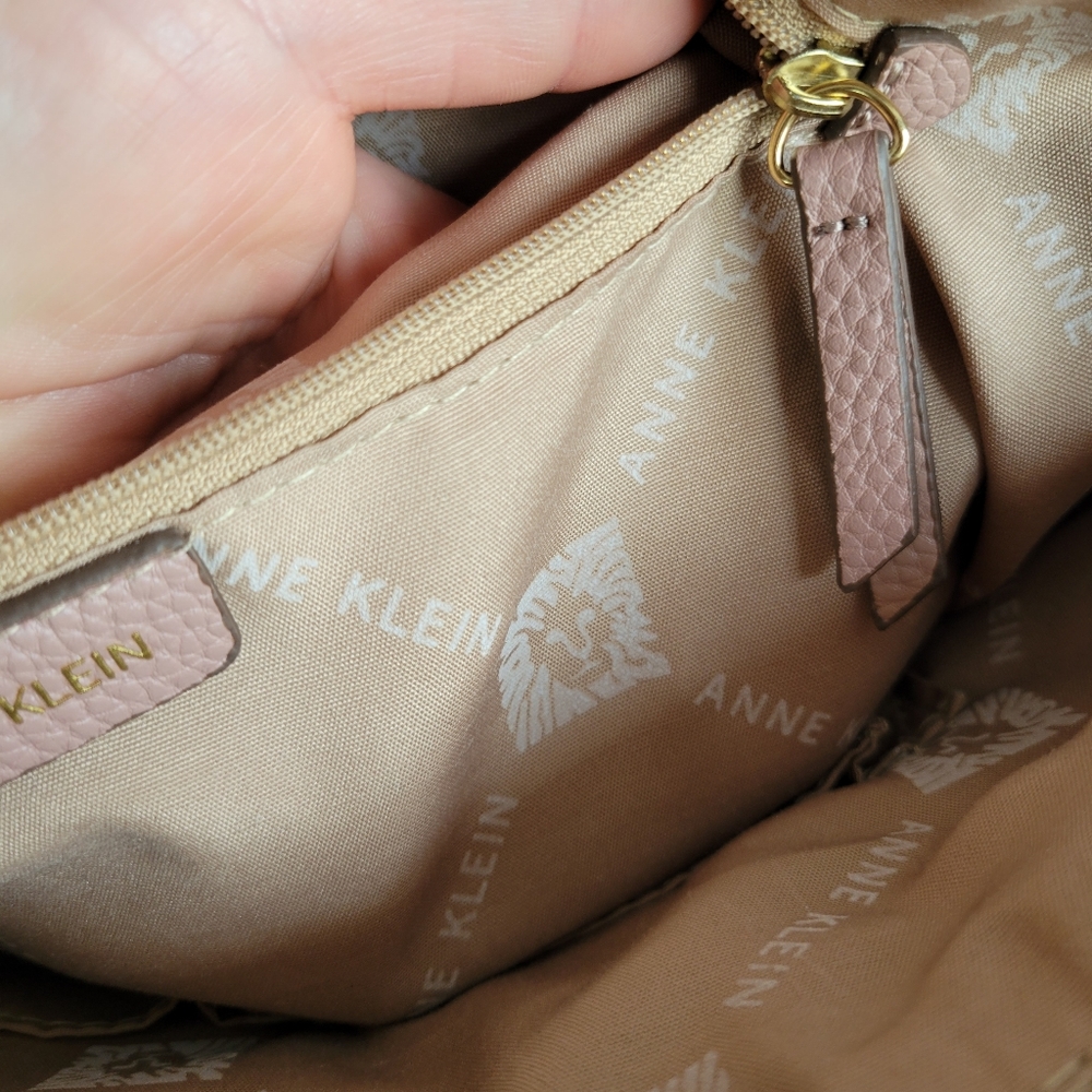 NWOT Anne Klein Pink Purse - Picture 13 of 13